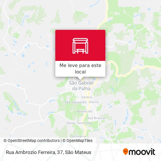 Rua Ambrozio Ferreira, 37 mapa