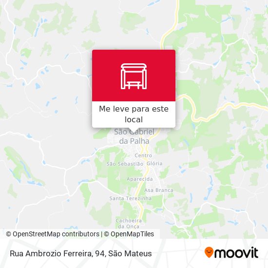 Rua Ambrozio Ferreira, 94 mapa