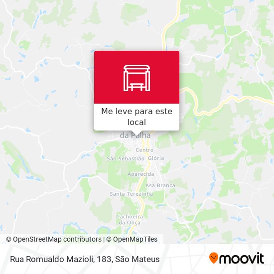 Rua Romualdo Mazioli, 183 mapa