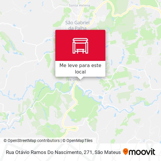 Rua Otávio Ramos Do Nascimento, 271 mapa