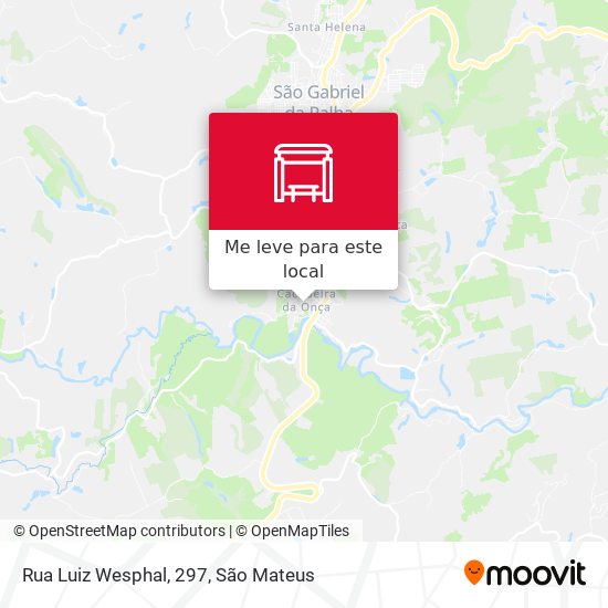 Rua Luiz Wesphal, 297 mapa