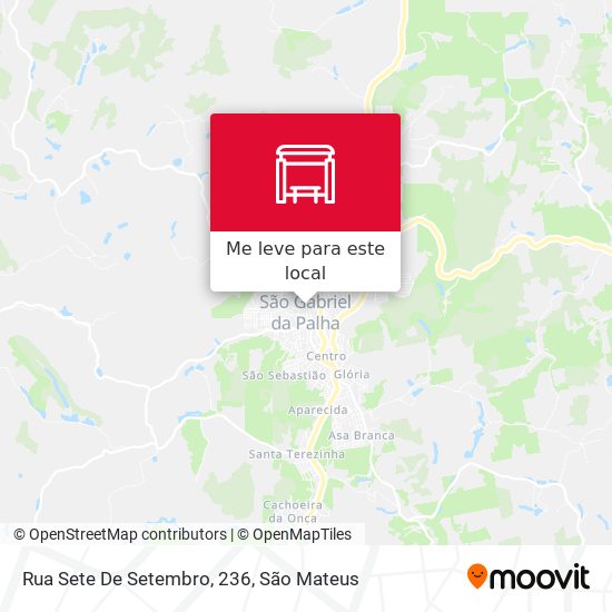 Rua Sete De Setembro, 236 mapa