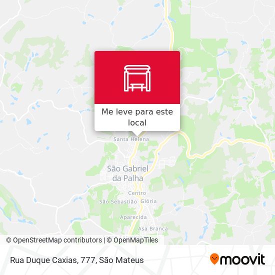 Rua Duque Caxias, 777 mapa
