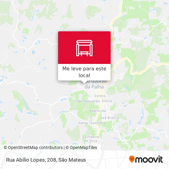 Rua Abílio Lopes, 208 mapa