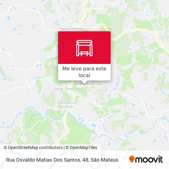 Rua Osvaldo Matias Dos Santos, 48 mapa