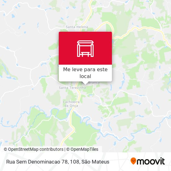 Rua Sem Denominacao 78, 108 mapa