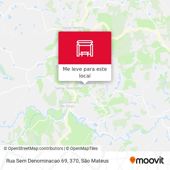 Rua Sem Denominacao 69, 370 mapa
