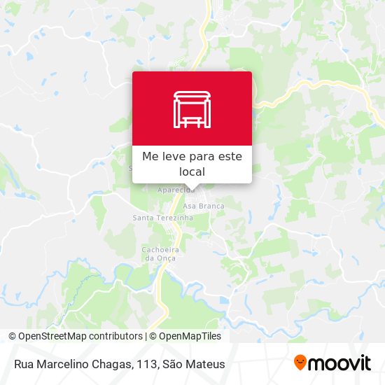 Rua Marcelino Chagas, 113 mapa
