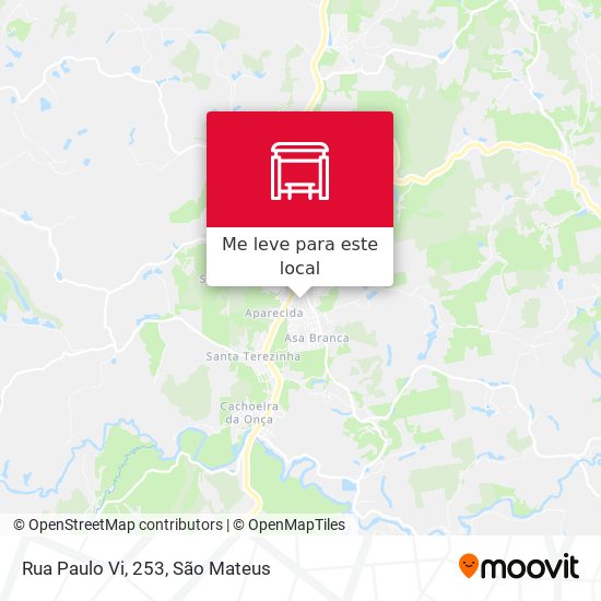 Rua Paulo Vi, 253 mapa