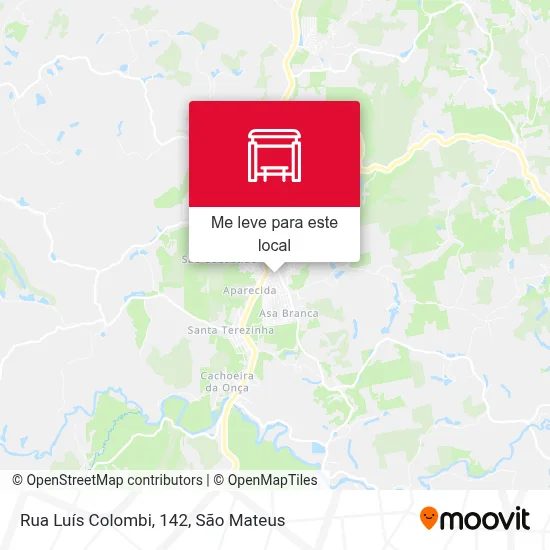 Rua Luís Colombi, 142 mapa