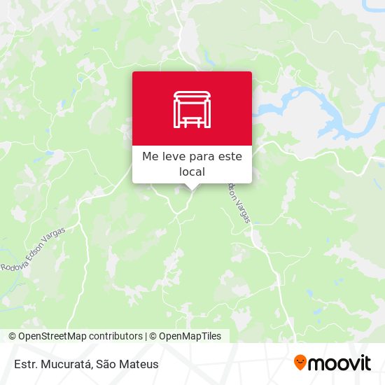 Estr. Mucuratá mapa