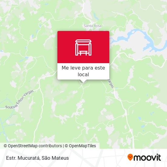 Estr. Mucuratá mapa