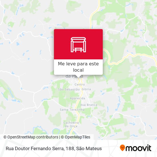 Rua Doutor Fernando Serra, 188 mapa