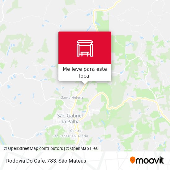 Rodovia Do Cafe, 783 mapa