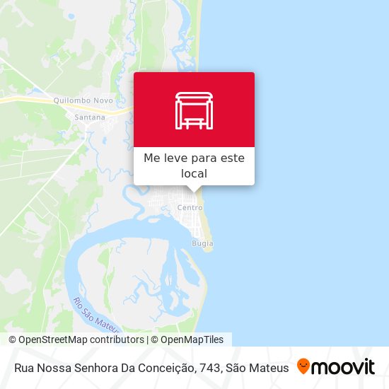 Rua Nossa Senhora Da Conceição, 743 mapa