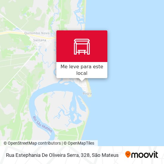 Rua Estephania De Oliveira Serra, 328 mapa