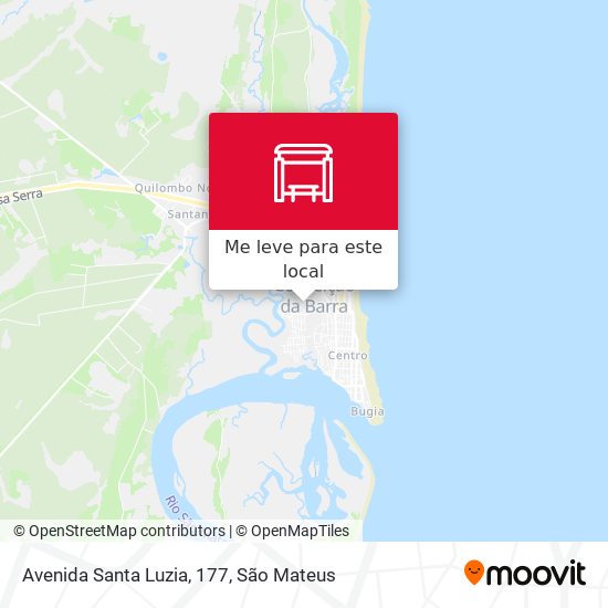 Avenida Santa Luzia, 177 mapa