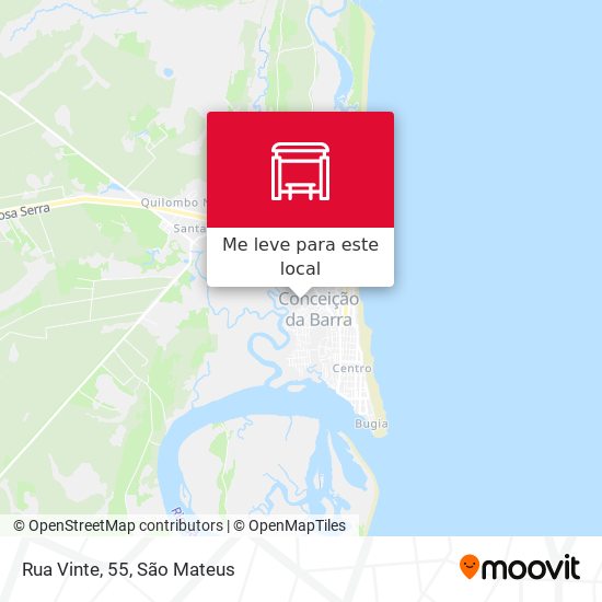 Rua Vinte, 55 mapa