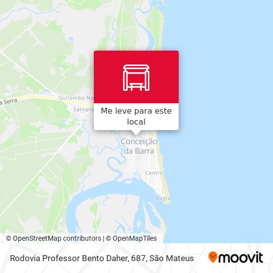 Rodovia Professor Bento Daher, 687 mapa