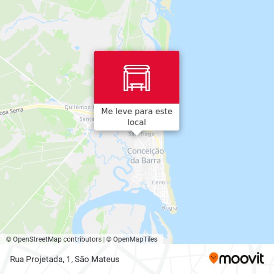 Rua Projetada, 1 mapa