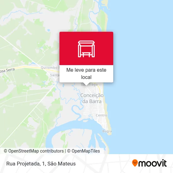 Rua Projetada, 1 mapa