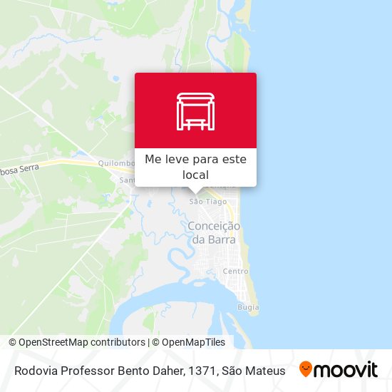 Rodovia Professor Bento Daher, 1371 mapa