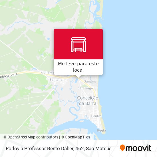 Rodovia Professor Bento Daher, 462 mapa