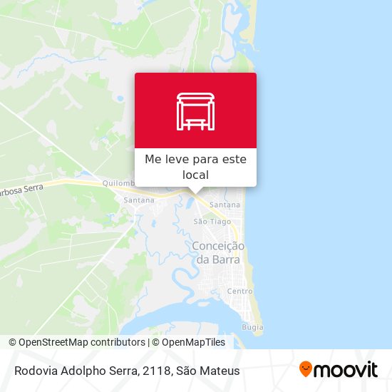 Rodovia Adolpho Serra, 2118 mapa