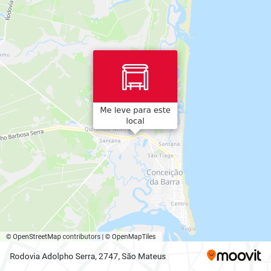 Rodovia Adolpho Serra, 2747 mapa