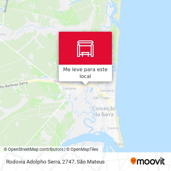 Rodovia Adolpho Serra, 2747 mapa