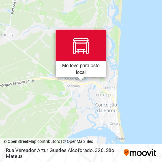 Rua Vereador Artur Guedes Alcoforado, 326 mapa