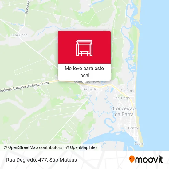 Rua Degredo, 477 mapa