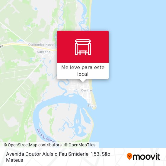 Avenida Doutor Aluísio Feu Smiderle, 153 mapa