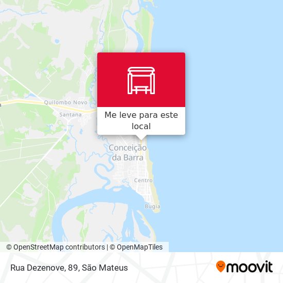 Rua Dezenove, 89 mapa