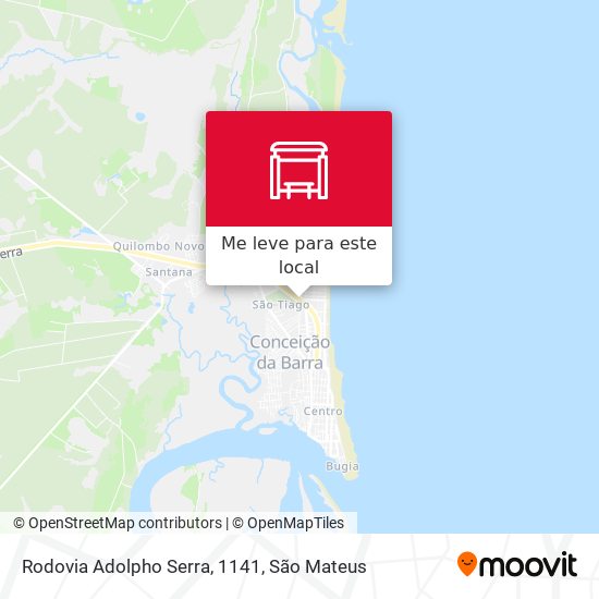 Rodovia Adolpho Serra, 1141 mapa