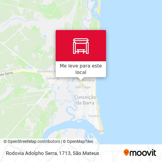 Rodovia Adolpho Serra, 1713 mapa