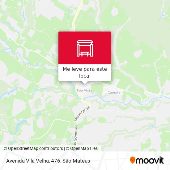 Avenida Vila Velha, 476 mapa