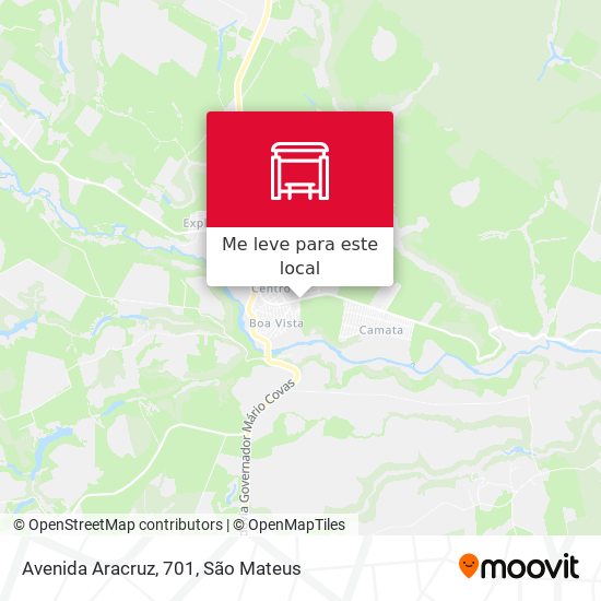 Avenida Aracruz, 701 mapa