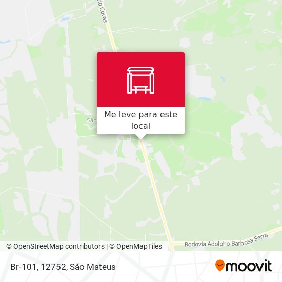 Br-101, 12752 mapa