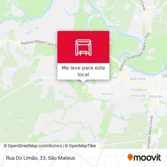Rua Do Limão, 33 mapa