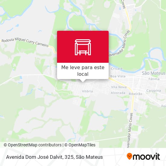 Avenida Dom José Dalvit, 325 mapa