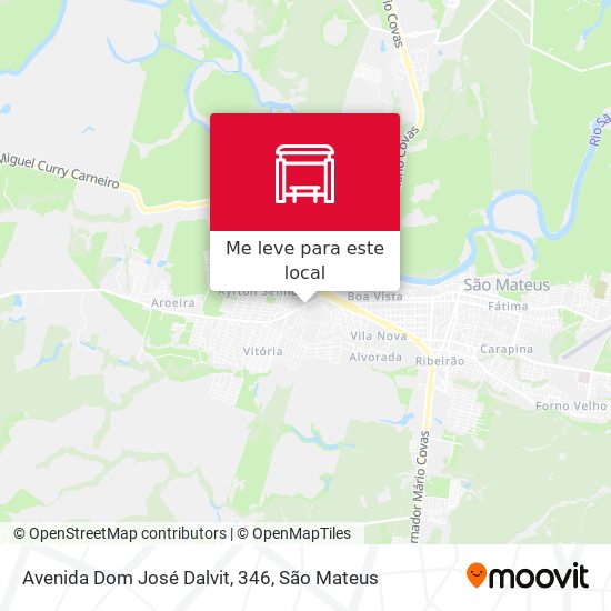Avenida Dom José Dalvit, 346 mapa