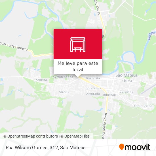 Rua Wilsom Gomes, 312 mapa