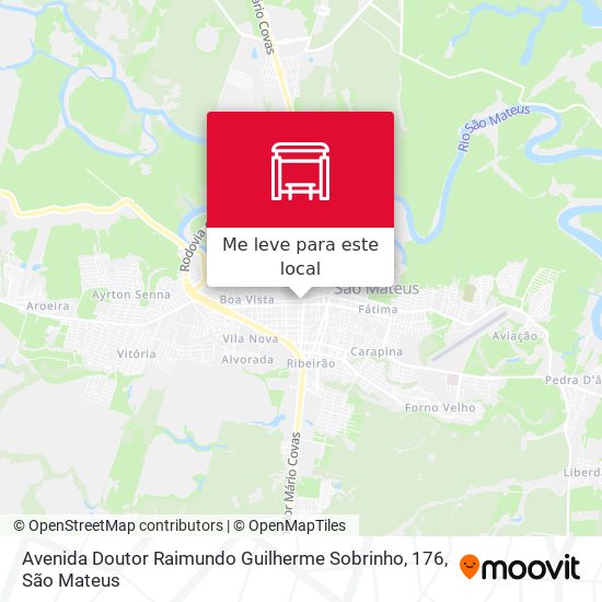 Avenida Doutor Raimundo Guilherme Sobrinho, 176 mapa
