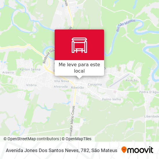 Avenida Jones Dos Santos Neves, 782 mapa