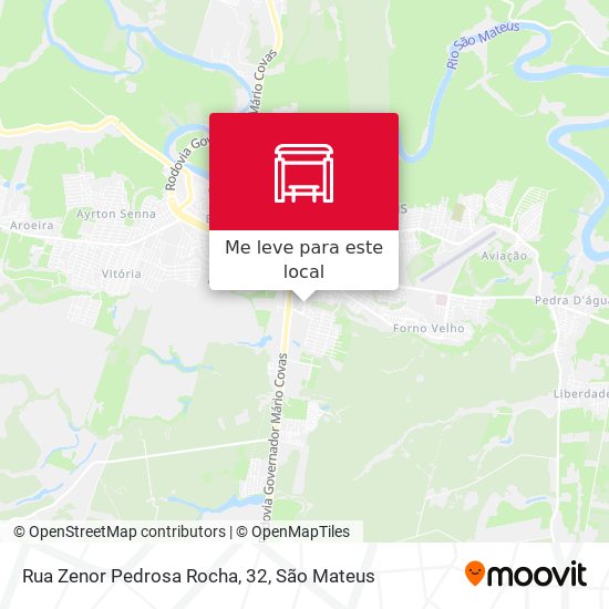 Rua Zenor Pedrosa Rocha, 32 mapa