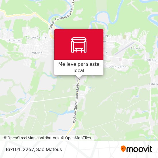 Br-101, 2257 mapa