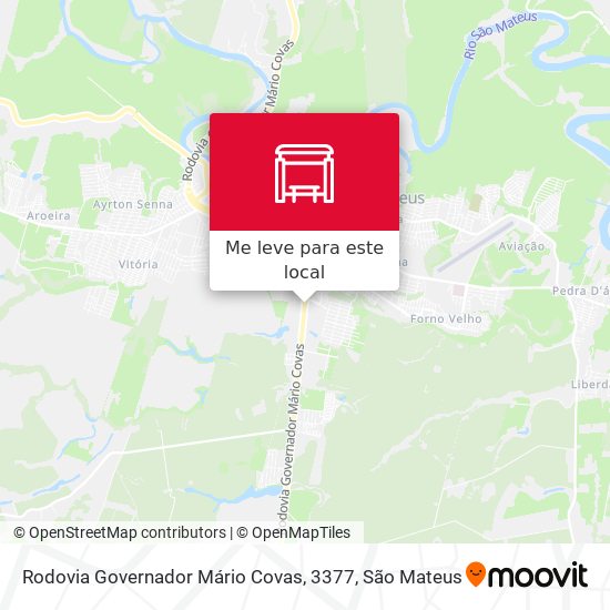 Rodovia Governador Mário Covas, 3377 mapa