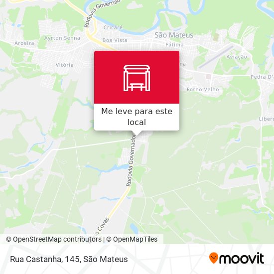 Rua Castanha, 145 mapa