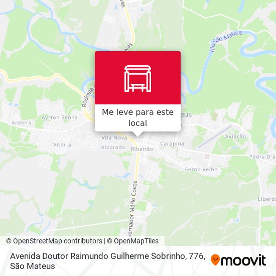 Avenida Doutor Raimundo Guilherme Sobrinho, 776 mapa